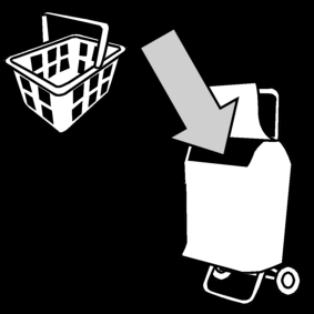 groceries: put in shopping trolley